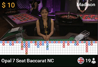 Opal 7 Seat Baccarat NC