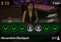Alexandrite Blackjack