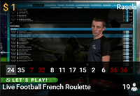 Live Football French Roulette
