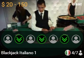 Blackjack Italiano
