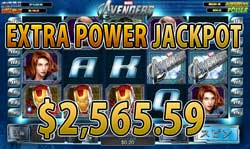 The AvengersでEXTRA POWER賞金2,565.59ドル！