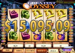 Greatest Odysseyで15,095.09ドル獲得！