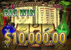 Alchemist's Labで大勝利　賞金10,000.00ドル獲得！
