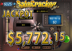 Safecrackerでジャックポット 賞金5,772.15ドル獲得！