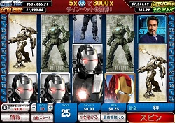 また、また Iron Man 2 25ラインで、40,403.35ドルご獲得！